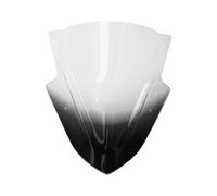 Bulle Moto pour Ninja 250 300 2013 2014 2015 2016 2017 Déflecteur De Vent Pare-Brise Moto Noir/Transparent Pare-Brise Déflecteur(Clear)