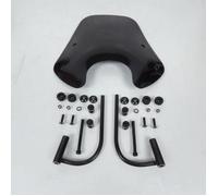 Bulle pare-brise bas noir brillant APLUS pour scooter Piaggio 50 Zip - APLUS - Kit - Noir brillant - Bas