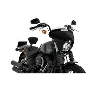 Puig Batwing Sml Sport Harley Davidson Softail Street Bob Fxbb 2019 Windshield Argenté