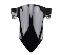 Bulle Touring Pour BMW Pour S1000RR 2019 2020 2021 2022 2023 Moto Double Bulle Pare-brise Déflecteur Protecteur Pare-brise Extension Pare-Brise Moto(Black)