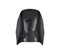Bulle Touring Pour Kawasaki Pour KLE 500 1994 1995 1996 1997 1998 1999 2000 2001 2002 2003 2004 Pare-brise Touring Plus Haut 430 Mm Pare-Brise Moto(Black)
