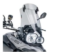 Bulle Touring + Visière Pour Bmw F 800 Gs 08-17 Fumé Claire Puig