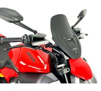BULLE TOURING WRS NOIR MAT POUR DUCATI DIAVEL V4 / RS 2023-2026