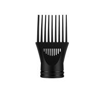 Bulle universelle de coiffure, accessoire de peigne à coup plastique, outil buse coiffure outil la mode pour le lissage des appareils naturels fines bouclées