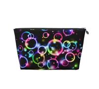 Bulles Arc-en-Ciel, Trousse de Toilette Trousse de Maquillage Sac à cosmétiques Trousse de Toilette de Voyage Portable