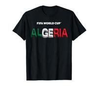Bulles Couleur de la Coupe du Monde de la FIFA 26 Algérie T-Shirt