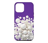 Bulles de Bain White Bubbles. Design de Mousse Art Bath pour Femmes Coque pour iPhone 12 Pro Max