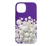 Bulles de Bain White Bubbles. Design de Mousse Art Bath pour Femmes Coque pour iPhone 14