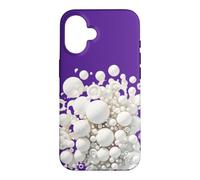 Bulles de Bain White Bubbles. Design de Mousse Art Bath pour Femmes Coque pour iPhone 16