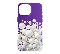 Bulles de Bain White Bubbles. Design de Mousse Art Bath pour Femmes Coque pour iPhone 16 Pro Max