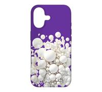 Bulles de Bain White Bubbles. Design de Mousse Art Bath pour Femmes Coque pour iPhone 17