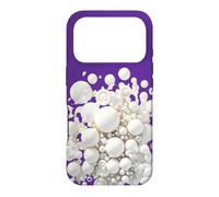 Bulles de Bain White Bubbles. Design de Mousse Art Bath pour Femmes Coque pour iPhone 17 Pro