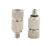 Bulles de brumisation en acier inoxydable 50pack, tête de buse de brume à haute pression pour le système de refroidissement extérieur, UNC 10/24 Filetage Mister Buse