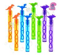 Bulles de Savon Enfants,48 pièces Mini Set de Bulles de Savon,Bulles de Savon Enfants bâton,Bulles de Savon Mariage,Cadeaux Bubble Sticks,Bulles de Savon colorées,Set de Bulles de Savon