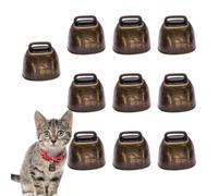 Bulles de vache Bruit | Cloches de vache en métal au pâturage de vache Bruit - Collier de chèvre décor rétro, petite cloche pour cheval de vache mouton, accessoires antivol pour animaux de compagnie