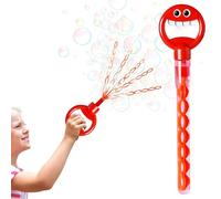 bulles géantes - Bubble Stick Blower Maker - Jouet d'été pour le visage souriant, fournitures pour ordinateur portable pour les fêtes d'été