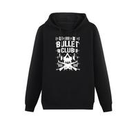 Bullet Club Christmas Hoodies Pullover Hoody Black Sweatershirt XL