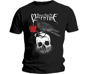Bullet for My Valentine - T-Shirt # M Black Unisex # Raven [Import]
