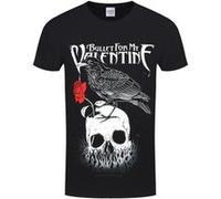 Bullet for My Valentine T-Shirt Raven Homme Noir Noir G