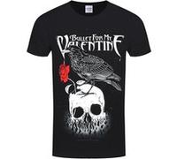 Bullet for My Valentine - T-Shirt # M Black Unisex # Raven [Import]