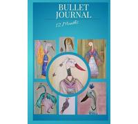 Bullet Journal 12 months: Monthly & Weekly Planner