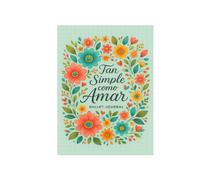 Bullet Journal: Tan Simple Como Amar