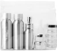 Bullet Kit de voyage en aluminium Frankfurt PF1212 (16,5 x 4,1 x 15 cm) (Transparent/argent)