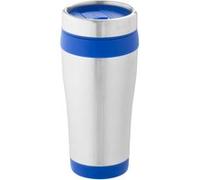 Bullet - Mug isotherme Elwood (Lot de 2) (Taille unique) (Argent/ Bleu) - UTPF2466 Argent/ Bleu G