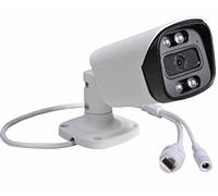 Bullet PoE IP Caméra 4MP Caméra Réseau 4.0MP Haute Résolution PoE IP Suveillance 2.8mm Objectif Grand Angle Infrarouge Vision Nocturne