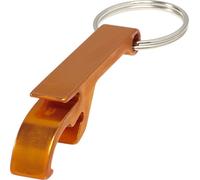 Bullet Porte-clés aluminium Tao avec ouvre-bouteille PF1087 (5,5 x 1 x 1,5 cm) (Orange)