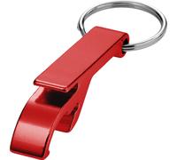 Bullet Porte-clés aluminium Tao avec ouvre-bouteille PF1087 (5,5 x 1 x 1,5 cm) (Rouge)