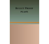 Bullet Proof Plans: Undated Dotted Notebook Planner for Unbreakable Productivity 6x9