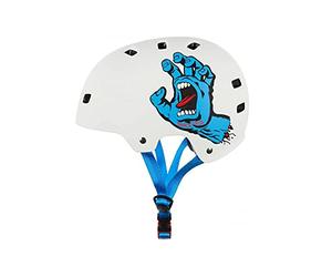 Bullet Santa Cruz Screaming Hand Casque de protection Blanc S/M 54 - 57 cm