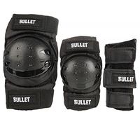 Bullet Set de protection Enfant Noir - JNR L Coudière 16-20cm Genouillère 28-32cm gant