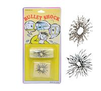 Bullet Stickers - Broken Screen Prank Decals | 3D Car Bullet Hole Sticker, Fake Bullets Shot Sticker, Reliable Waterproof Vinyl, For Cars Laptops Glass Surfaces