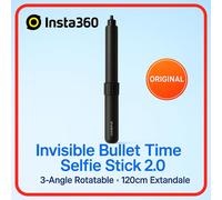 Bullet Time Stick 2.0 pour Insta360 X5 / X4 / X3 / ONE RS / R | Perche à selfie rotative de 120 cm avec bras à 3 angles | Accessoire d'origine