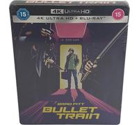 Bullet Train 4k Ultra Hd + Blu-Ray Steelbook Brad Pitt Zone B