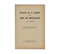 Bulletin de la Société des amis de Montaigne. II, 1952, n° 15 T2, n°15 - Jean-Yves Pouilloux - Classiques Garnier - broché - Revue