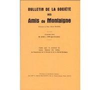 Bulletin de la Société des amis de Montaigne. V, 1979-1, n° 29-30 Jean-Yves Pouilloux (Collection dirigée par), Collectif (Auteur)