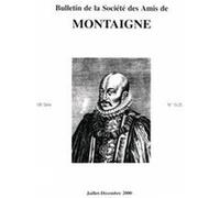 Bulletin de la Société des amis de Montaigne. VIII, 2000-2, n° 19-20 Jean-Yves Pouilloux (Collection dirigée par), Collectif (Auteur)