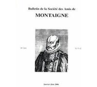 Bulletin de la Société des amis de Montaigne. VIII, 2006-1, n° 41-42 Jean-Yves Pouilloux (Collection dirigée par), Collectif (Auteur)