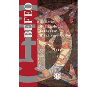 Bulletin de l'École française d'Extrême-Orient 111 (2025)