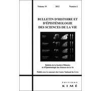 Bulletin d'Histoire et d'Epistemologie...19 / 1 - Collectif - Kime - broché - Livre