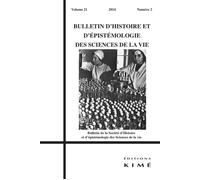 Bulletin d'Histoire et d'Epistemologie...21 / 2