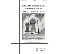 Bulletin d'histoire et d'épistémologie 32/2