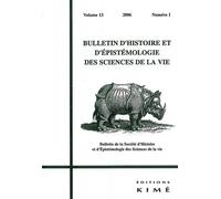Bulletin d'Histoire et d'Epistemologie des Sciences De