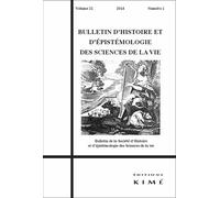 Bulletin d'Histoire et d'Epistemologie...21 / 1