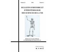 Bulletin d'Histoire et d'Epistemologie 23 / 1