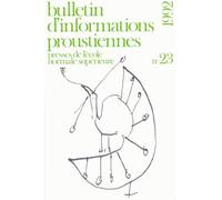 Bulletin D'informations Proustiennes N° 23/1992
