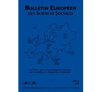 Bulletin Européen des Sciences Sociales 8 2011 - Collectif - L'harmattan - broché - Revue